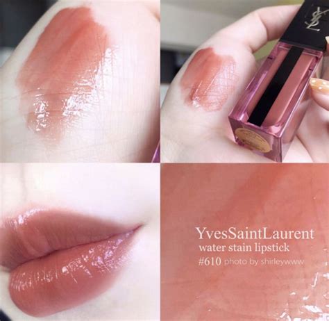 ysl glossy stain 7|ysl lip stain 610.